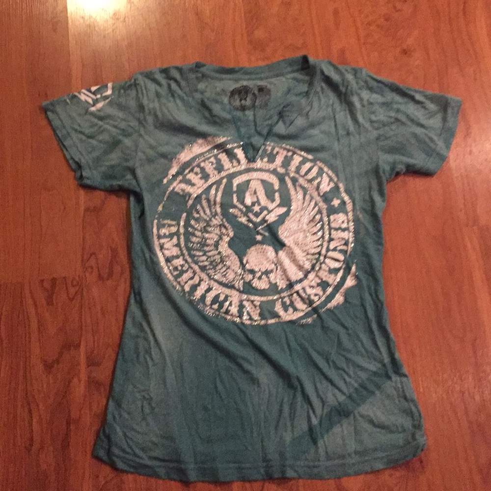 Affliction Bling Top